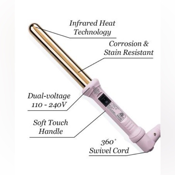 L'ANGE HAIR / Ondul Titanium Curling Wand | 32mm - Picture 2 of 6